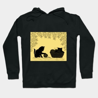 Cats Playing Hoodie